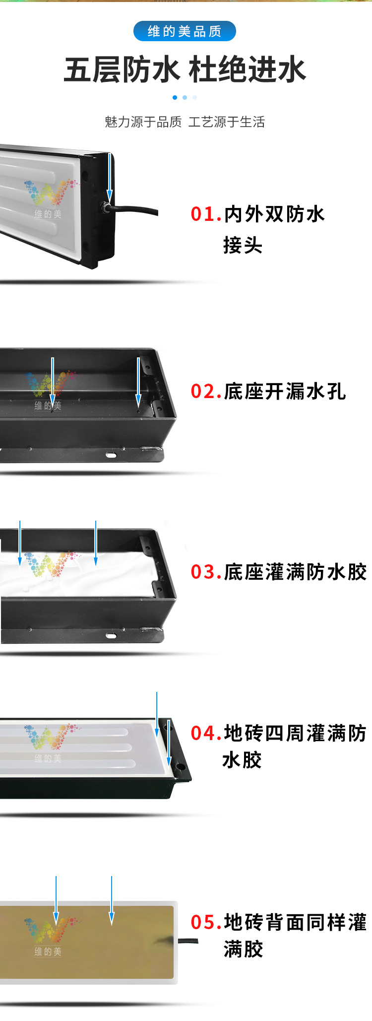 可拆卸智慧斑馬線地磚特點